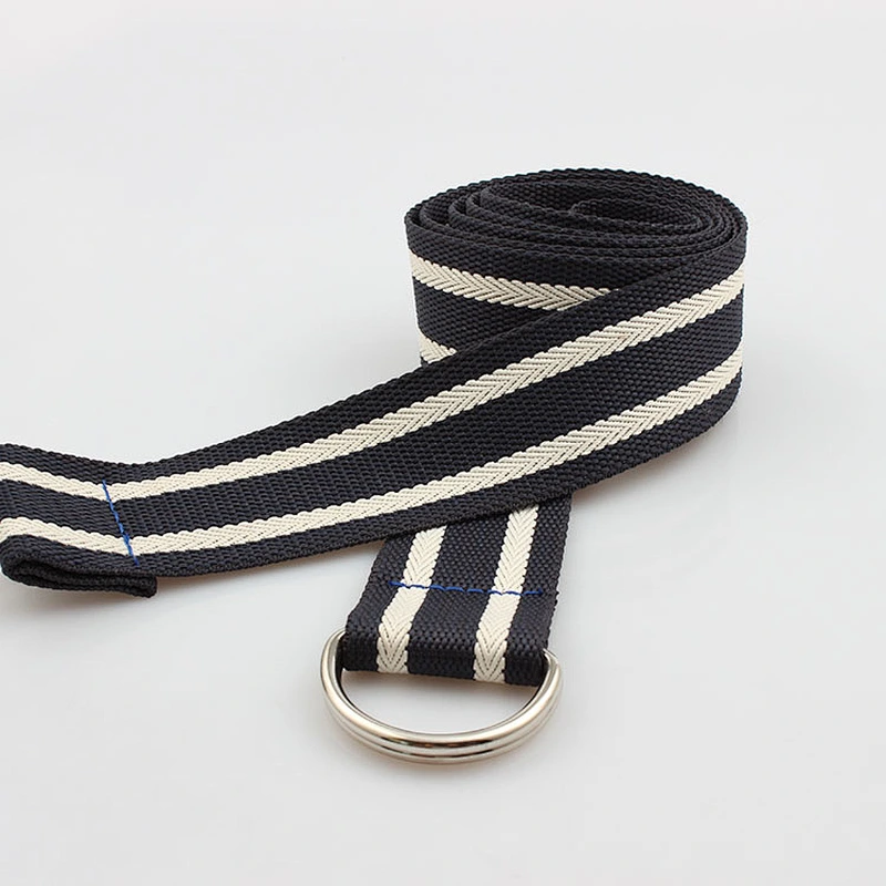 Custom adjustable durable printing logo boy belt with high quality