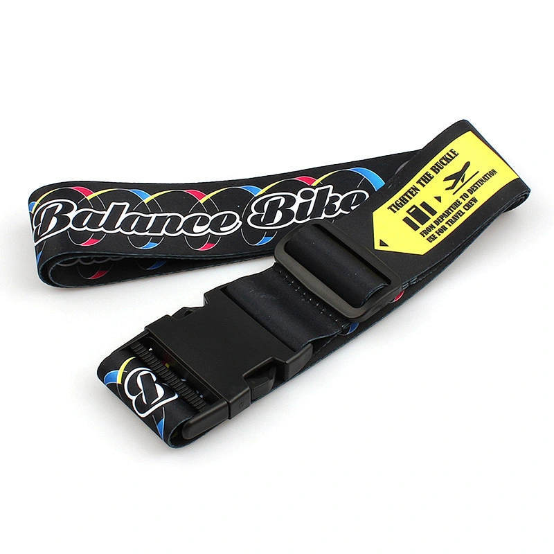 Adjustable Luggage Suitcase buckle Polyester Belt Cross Packing Straps