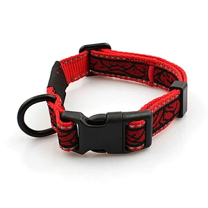 Customized Breakaway Buckle Reflective Polyester Dog Collars
