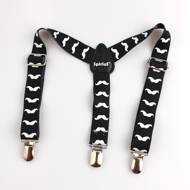 New Fashionable 1 Inch Wide Adult Adjustable Floral Suspenders Flower Braces For Womens Ladies