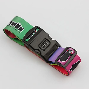 High quality custom digit combination lock luggage belt strap