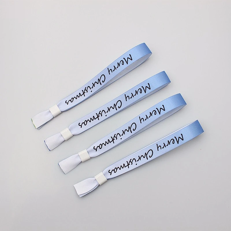 New arrival music festival custom sublimation hand fabric wristbands