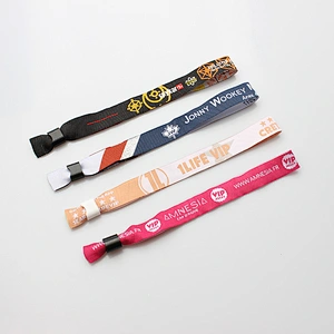 Hot New Products For Woven Basketball Wristband Customized Logo Polyester
