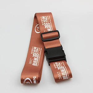Items custom personalized luggage strap belt for suitcase in business trip