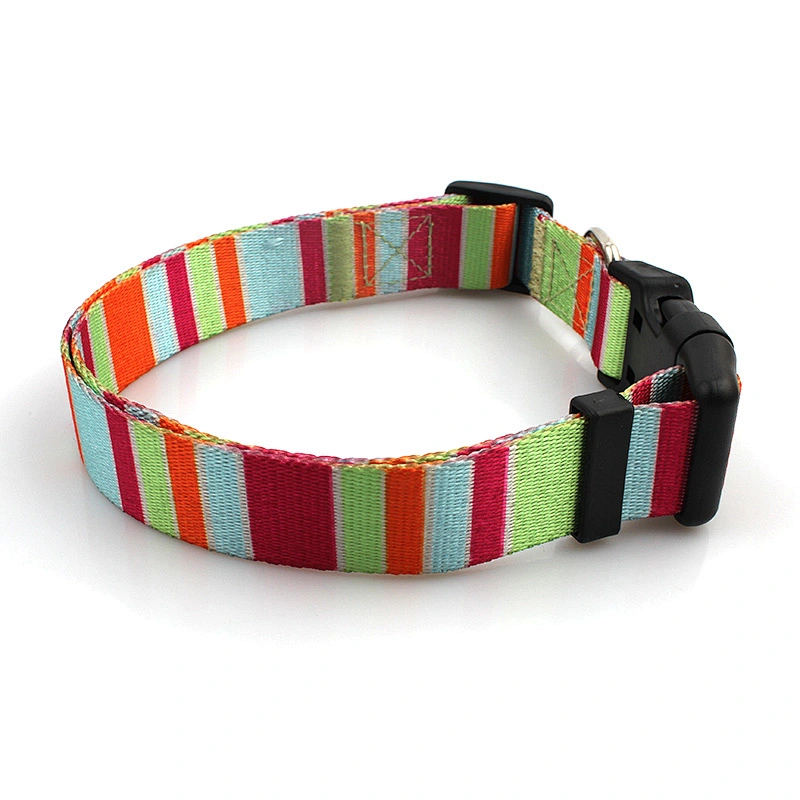 Custom camouflage printed personalized pet collars breakaway buckle