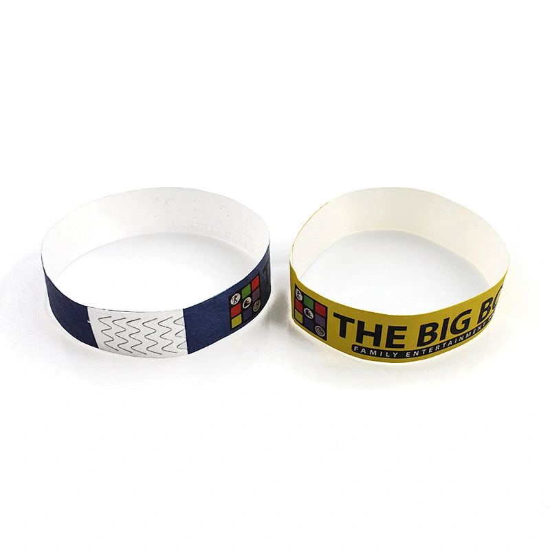 Cheap Custom Paper Tyvek Wristbands Id Bracelet For Events
