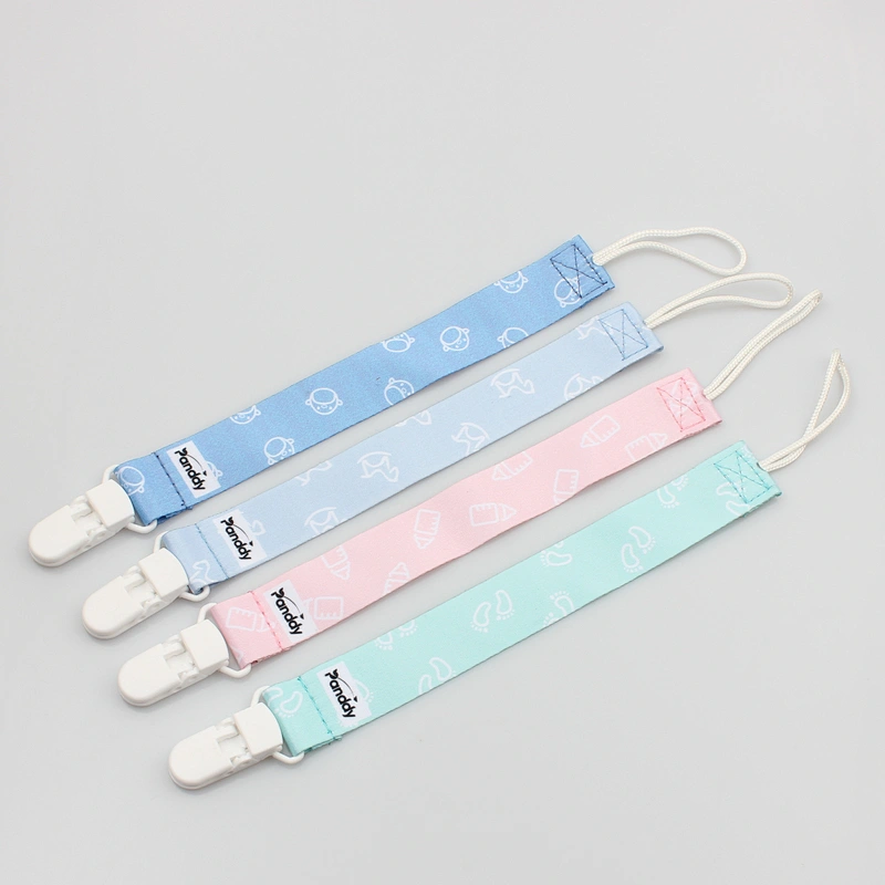 Top quality customized designs plastic baby pacifier clip holders