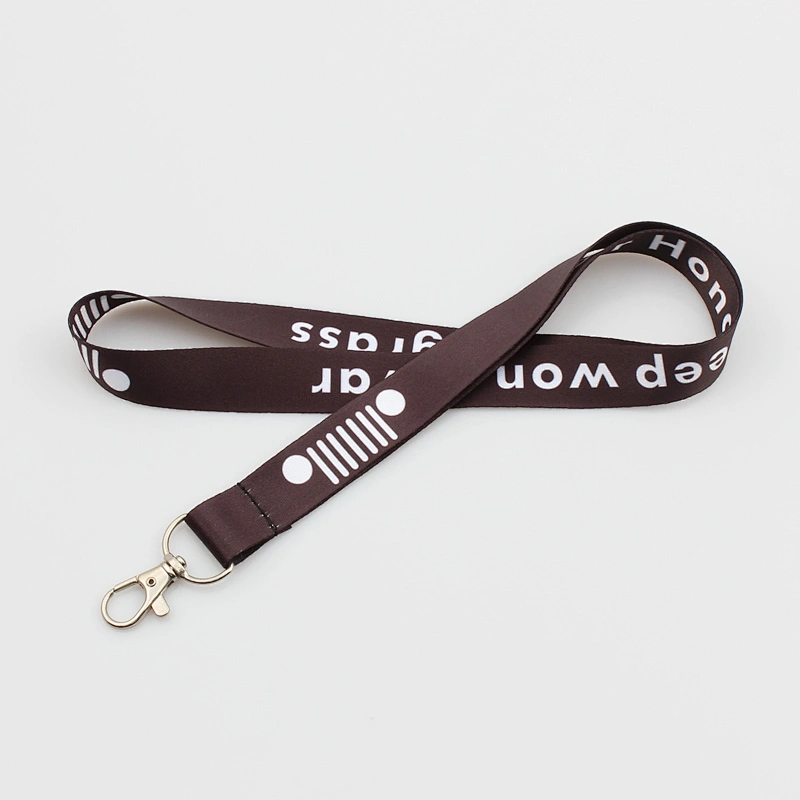 Keychain neck strap custom superhero small key printable lanyards with thumb hook