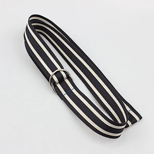 Custom adjustable durable printing logo boy belt with high quality