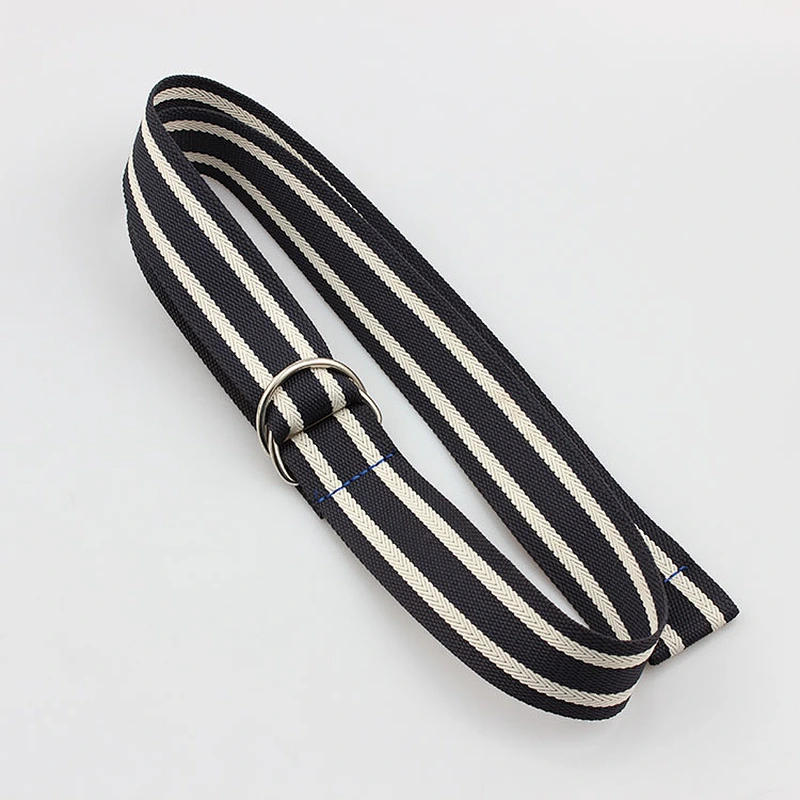 Custom adjustable durable printing logo boy belt with high quality