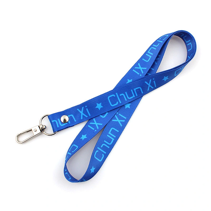 Wholesale promotional polyester sublimation printing lanyard