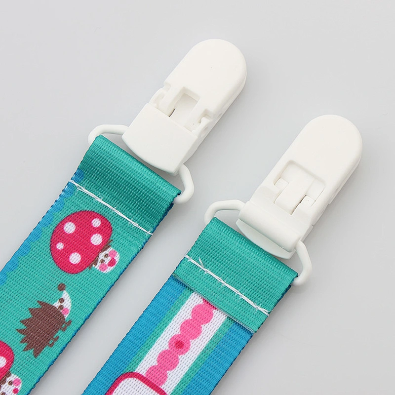 Cute design chain holder dummy baby pacifier clip