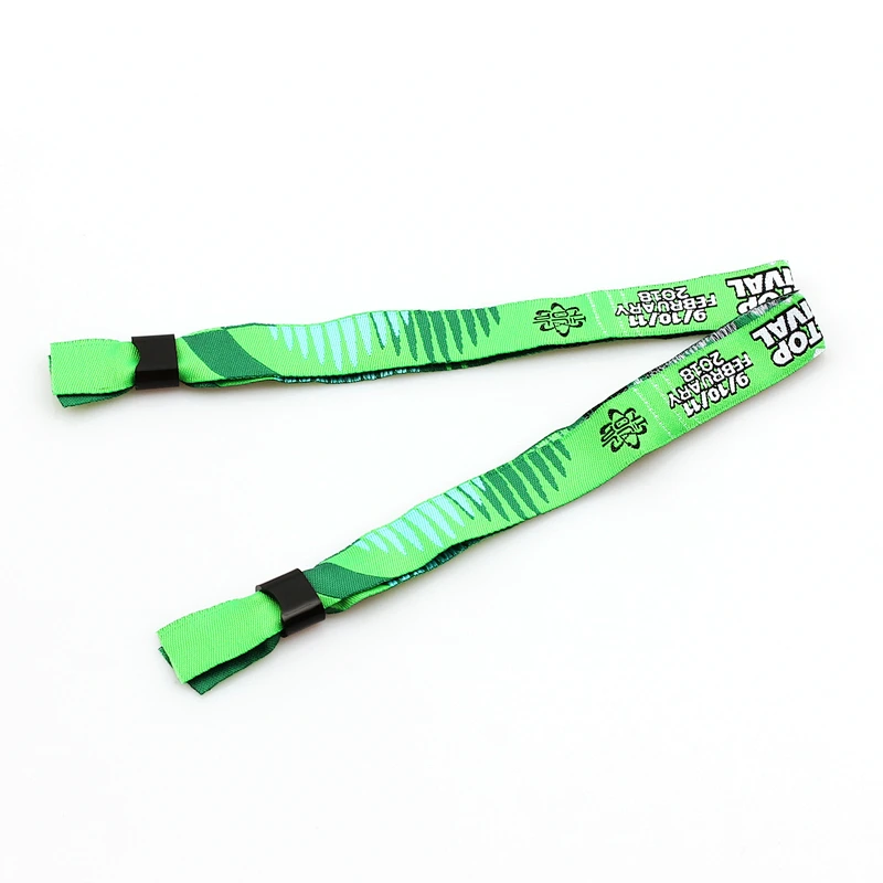 Free custom Rfid cloth wristband/bracelet for sport event