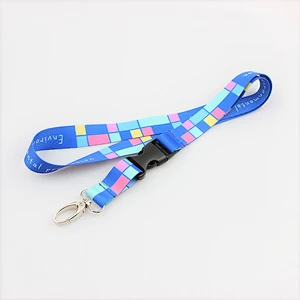 Cheap promotion bulk crafts custom printing polyester lanyard with usb