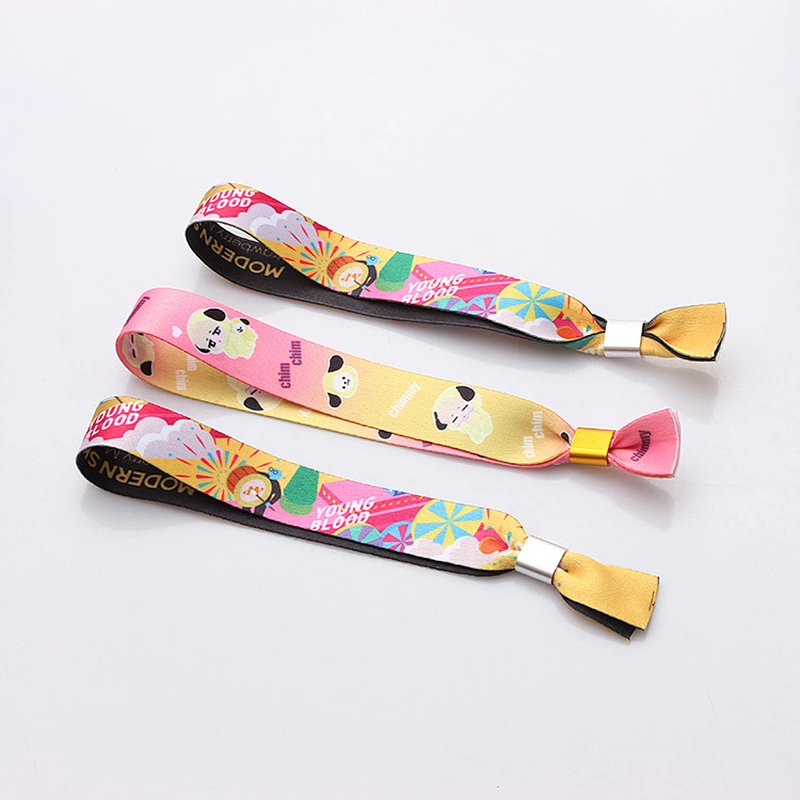 Disposable custom wristbands for wedding with sublimation printing