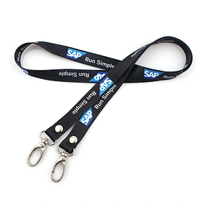 Custom your logo professional sublimation printing lanyards for conference