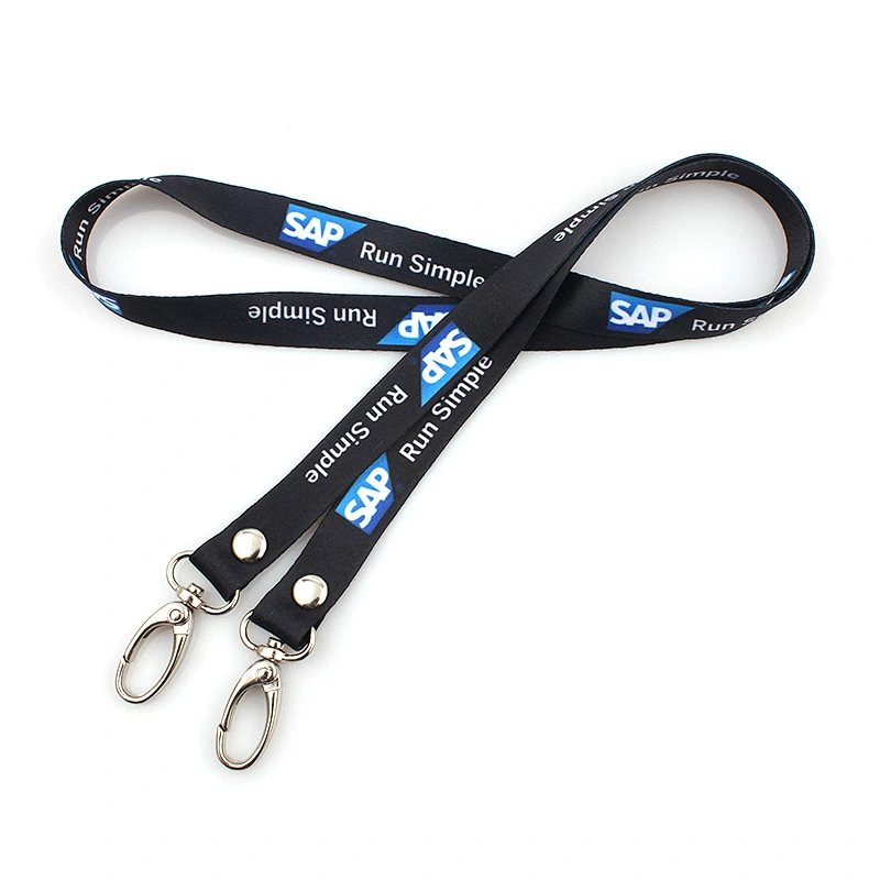 Custom your logo professional sublimation printing lanyards for conference