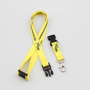 Promotional high quality custom nfl team lanyard