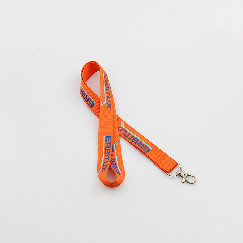 2019 cheap custom 2.0*90cm silk screen printing lanyard