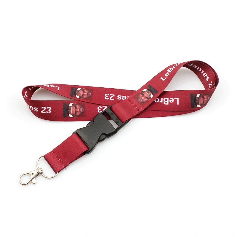 Promotional high quality custom nfl team lanyard