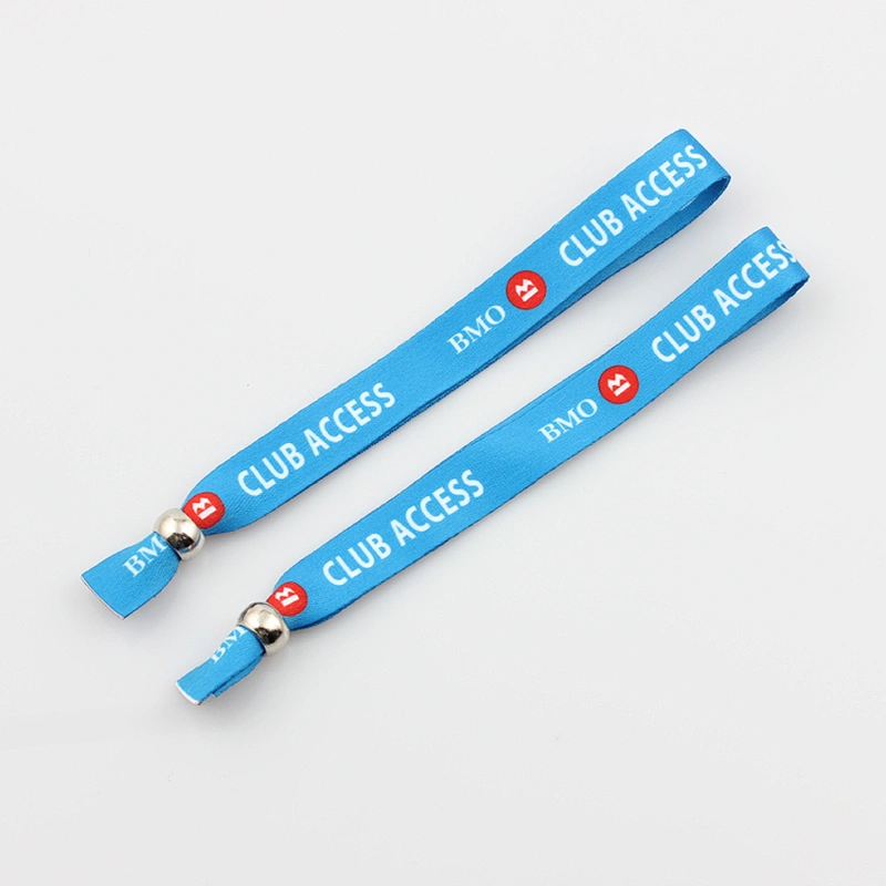 Beautiful high quality polyester Wrist Band custom useful wristband wholesale
