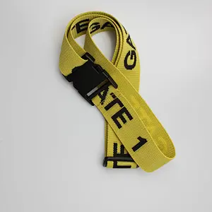 2019 new arrival polyester luggage straps for travel outside
