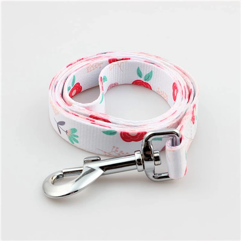 Custom printing logo dog leash long lead