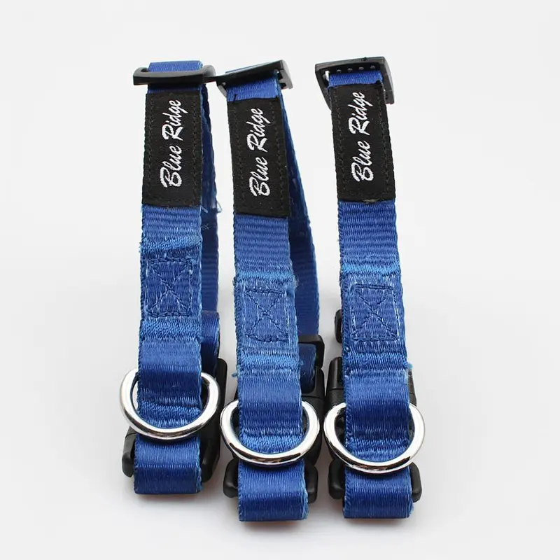 Custom polyester durable safety breakaway buckle cat collar