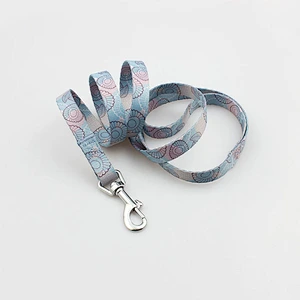 Professional sublimation print double layers durable dog leash