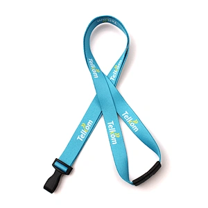 Cheap Funny Holder Printed Polyester Lanyard with Custom Logo and No Minimum Order