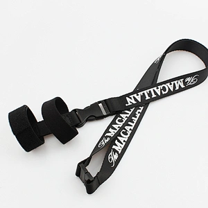 Hot-selling water bottle neck strap custom logo wine lanyard