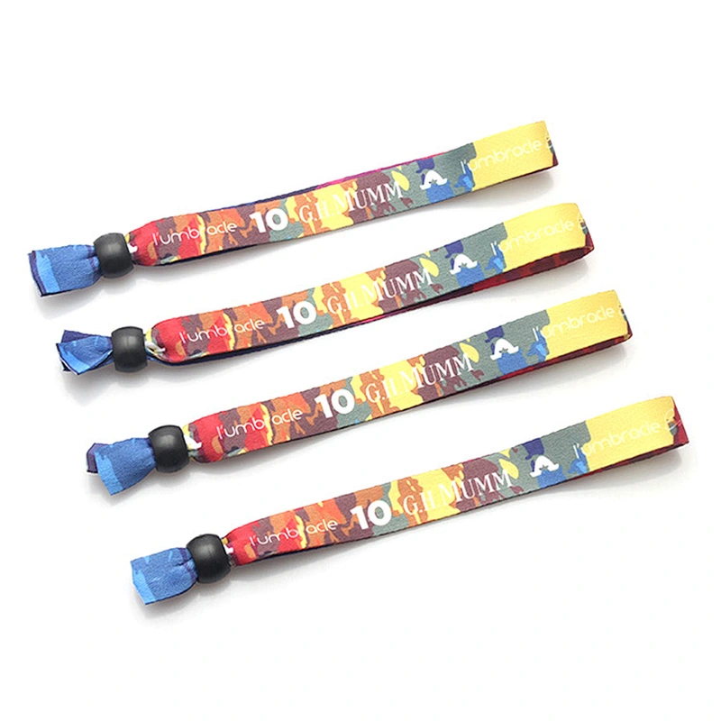 Novelty Custom Digital Printed Event Wristbands For Festival