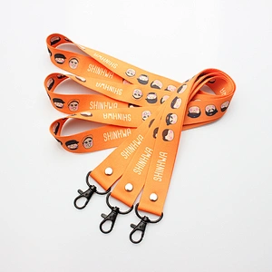 Custom printed fashionable mobile phone neck lanyard