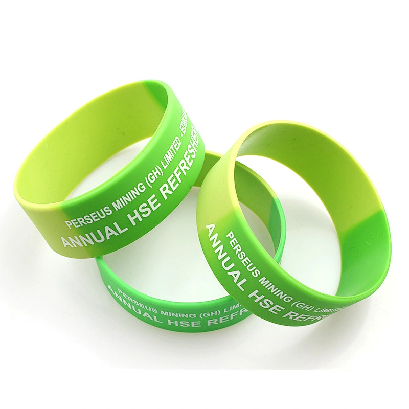 Cheap gift items new silicone bracelet wrist bands