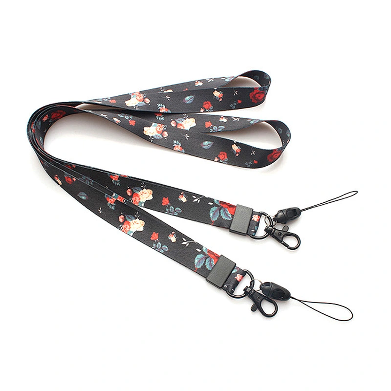 Factory direct sale cheap custom printed cute cartoon lanyard