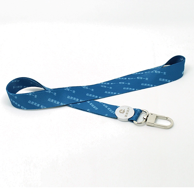 Hot sale customized logo printing fabric polyester lanyard
