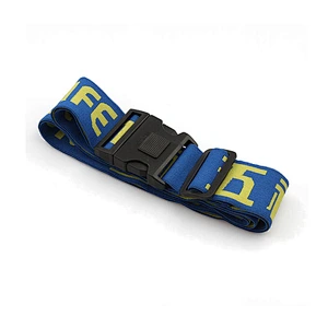 Wholesale custom polyester competitive price jacquard luggage belt