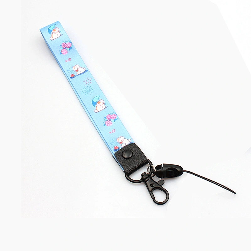 Custom logo lovely cute short lanyards