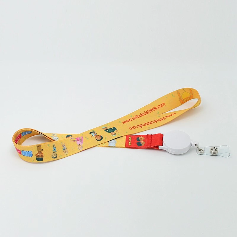 2019 new arrival professional fashion gifts polyester cartoon lanyard