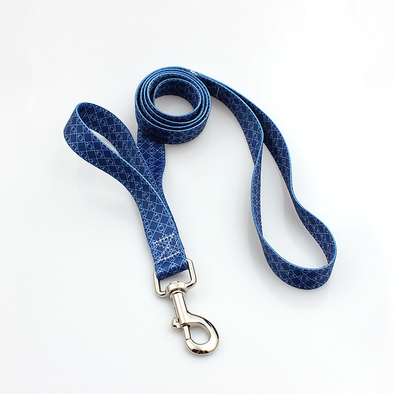 Wholesale custom made double handles dog lead leash