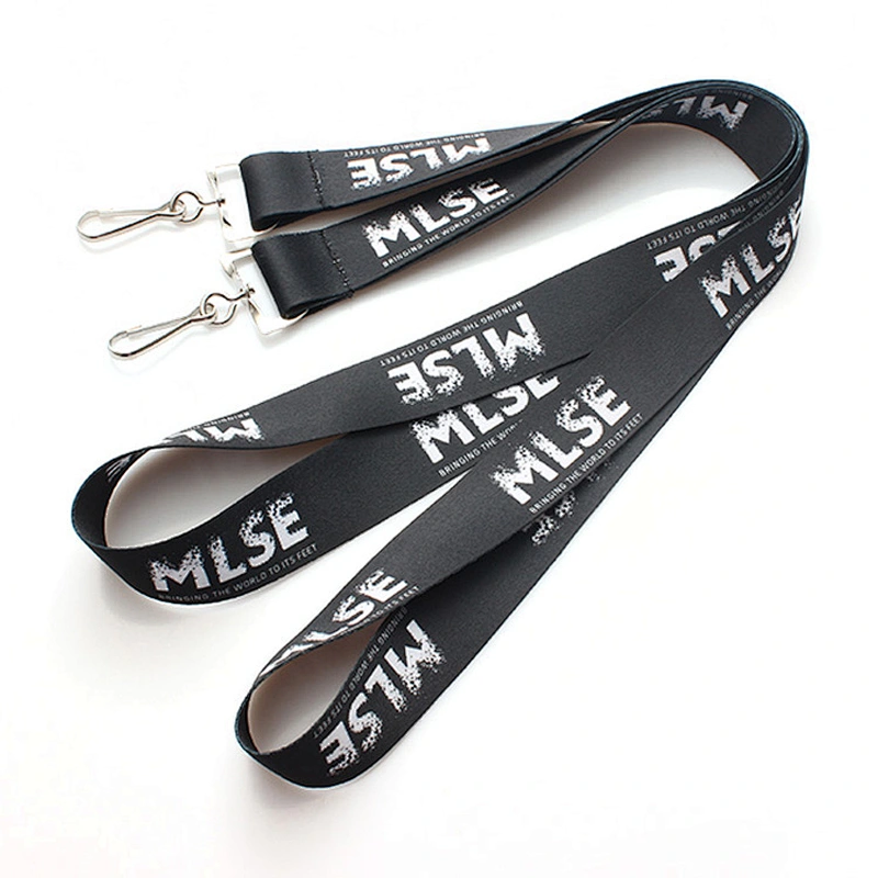 Hot selling custom lanyard polyester with logo printing