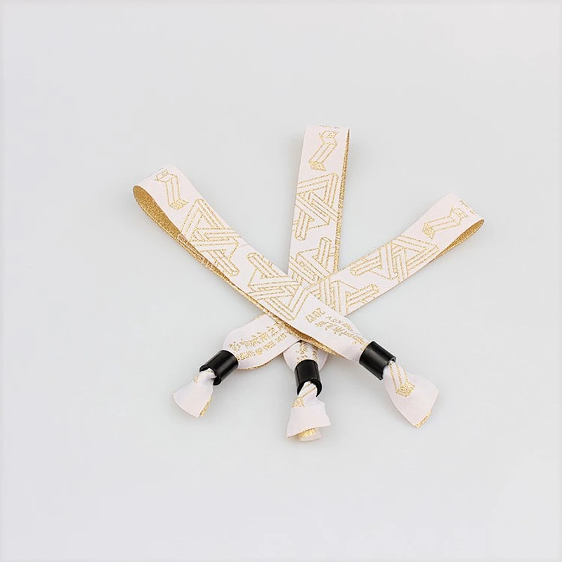 2019 gift item woven wristband with your own logo for gym