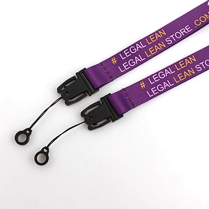 Factory custom ego vape pen e cigarette lanyard personalizado with silicone ring