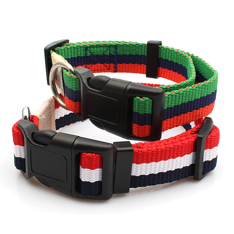 Guangzhou custom polyester recycled pet cat collar