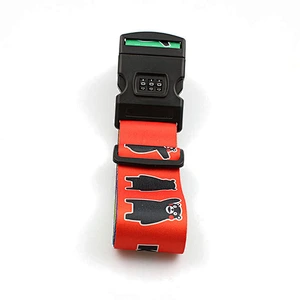 Polyester password lock webbing for travel suitcase luggage strap