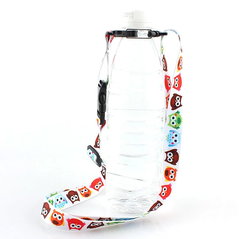 Portable Water Bottle Holder Lanyard with Adjustable Shoulder Strap for Camping Hiking Outdoor Travel