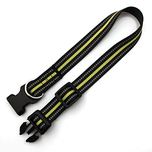 High quality adjustable breakaway buckle nylon dog collar