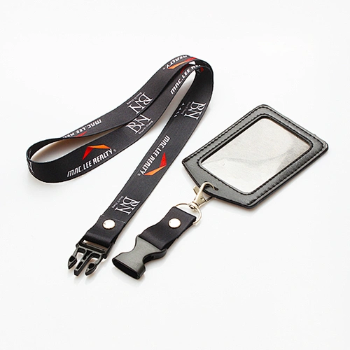 High quality pen holder neck lanyard with card badge