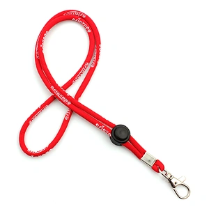 New popular beautiful woven custom figured lanyard