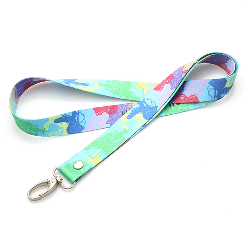 Wholesale imprinted carabiner lanyards with custom logo in smart phone case